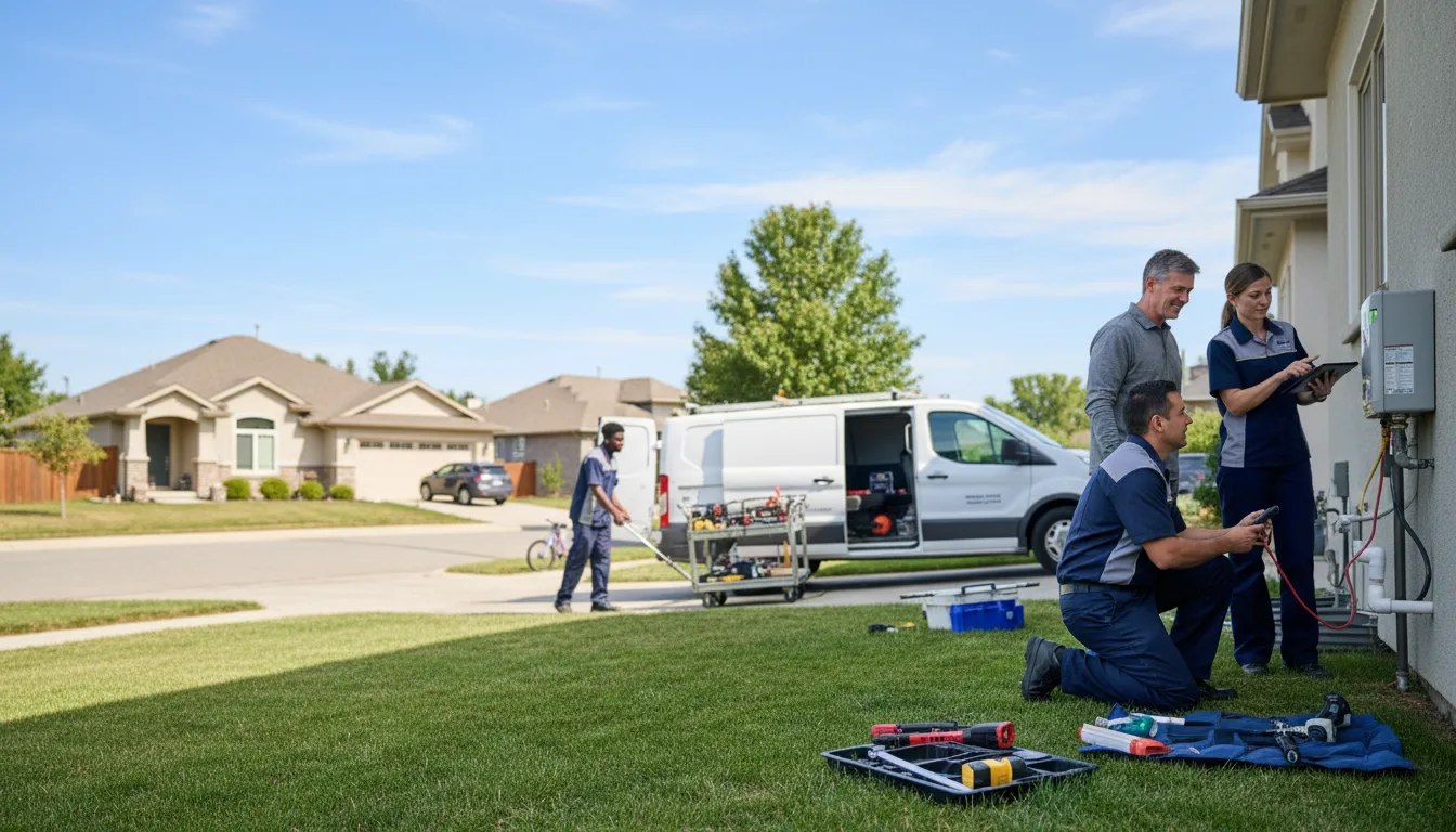 Tankless water heater service in Bard, CA
